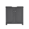 SoBuy Υπουργικό συμβούλιο μπάνιο με 2 L60*P30*A60 cm, BZR18-III-DG