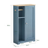 SoBuy Υπουργικό Συμβούλιο με Υγιεινικό Holder 50x21x86cm BZR189-W (αντίγραφο)