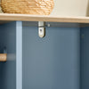 SoBuy Υπουργικό Συμβούλιο με Υγιεινικό Holder 50x21x86cm BZR189-W (αντίγραφο)