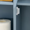 SoBuy Υπουργικό Συμβούλιο με Υγιεινικό Holder 50x21x86cm BZR189-W (αντίγραφο)