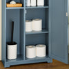 SoBuy Υπουργικό Συμβούλιο με Υγιεινικό Holder 50x21x86cm BZR189-W (αντίγραφο)