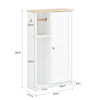 SoBuy Cabint Carding Διαχείριση 17x52x69cm BZR176-W (αντίγραφο)