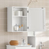 SoBuy Τοίχο τοίχου ή κουζίνα μπάνιου L40*P23*A52 cm, White BZR19-W