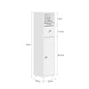 SoBuy Space-saving paper roll holder 23x20x100cm FRG177-W
