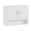 SoBuy BZR233-W Mobile pensile sospeso bianco moderno (immagine 1/12)