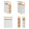 SoBuy Space-saving trolley 65x23x82cm BZR54-II-WN