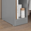 SoBuy Κομοδίνο με συρτάρι 20x60x35 cm, γκρι FBT111-HG