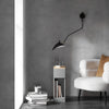 SoBuy Κομοδίνο με συρτάρι 20x60x35 cm, γκρι FBT111-HG