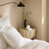 SoBuy Σετ 2 SoBuy Πίνακες κρεβατιών 20x60x35 Φυσικό CM FBT111-NX2