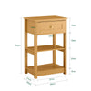 SoBuy Μπουκάλι με συρτάρι 45x30x68cm FBT46-W (αντίγραφο)