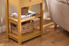 SoBuy Μπουκάλι με συρτάρι 45x30x68cm FBT46-W (αντίγραφο)