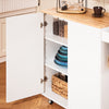 SoBuy Credenza με τροχούς 105x46x92 cm fkw126-ww (αντίγραφο)