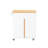 SoBuy Ξύλο καροτσάκι Hevea 74.5x45.5x91cm FKW119-Down (αντίγραφο)