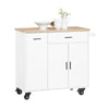 SoBuy Credenza με τροχούς στο Pine 116x45x92cm FKW96-II-WW (αντίγραφο)