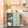 SoBuy Credenza με τροχούς 67x37x84.5cm fkw79-sh (αντίγραφο)
