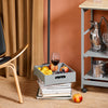 SoBuy Κουζίνα κουζίνας με 3 συρτάρια και 1 Cestino L68*P38*A85 cm FKW79-HG