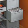SoBuy Κουζίνα κουζίνας με 3 συρτάρια και 1 Cestino L68*P38*A85 cm FKW79-HG