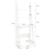 SoBuy Βιβλιοθήκη για την βιβλιοθήκη σκάλας στο Scala White FRG60-W