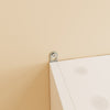 SoBuy FSB113-W Mobiletto da Parete Sospeso con Ante Battenti, Bianco - immagine 4/12