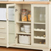 SoBuy Buffet Credenza με 2 πόρτες σε κινητά κουζίνα κινητό κινητό φούρνο μικροκυμάτων 120x40x90cm FSB81-MI