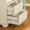 SoBuy Buffet Credenza με 2 πόρτες σε κινητά κουζίνα κινητό κινητό φούρνο μικροκυμάτων 120x40x90cm FSB81-MI