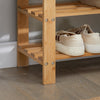 SoBuy Επιβίβαση, μπότα εισόδου, L50*P29*A45 cm, FSR02-K-N BAMBOO