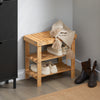 SoBuy Επιβίβαση, μπότα εισόδου, L50*P29*A45 cm, FSR02-K-N BAMBOO