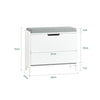 SoBuy Rack παπουτσιών πάγκου 60x24x52 cm fsr151-k-sh (αντίγραφο)
