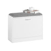 SoBuy Ράφι παπουτσιών Cassapanca με L60*P24*A47 cm FSR16-K-W