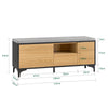 SoBuy Bench Poes Rack με συρόμενες πόρτες 110x40x49cm FSR154-N (αντίγραφο)