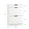 SoBuy Scarpiera 61x26x120cm FSR165-H-W (αντίγραφο)