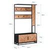 SoBuy Rack παπουτσιών εισόδου 104x35x47cm fsr188-n (αντίγραφο)