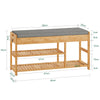SoBuy Rack παπουτσιών παπουτσιών fsr47-n rack