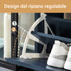 SoBuy Scarpiera 53x24x117cm FSR94-HG (αντίγραφο)