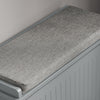 SoBuy Scarp με μαξιλάρι πτερυγίων και παπουτσιών, 62x46x26 cm fsr98-hg