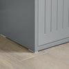 SoBuy Scarp με μαξιλάρι πτερυγίων και παπουτσιών, 62x46x26 cm fsr98-hg