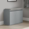 SoBuy Scarp με μαξιλάρι πτερυγίων και παπουτσιών, 62x46x26 cm fsr98-hg