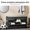 SoBuy Γκρίζο ράφι παπουτσιών 80x26x45cm fsr98-l-hg (αντίγραφο)