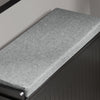 SoBuy Scarp με μαξιλάρι πτερυγίων και παπουτσιών, 62x46x26 cm fsr98-sh