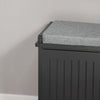 SoBuy Scarp με μαξιλάρι πτερυγίων και παπουτσιών, 62x46x26 cm fsr98-sh