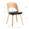 SoBuy Τραπεζαρία 120x78x75cm fwt110-n (αντίγραφο)