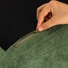 SoBuy FST99-SY Poltrona letto comoda in tessuto a coste (immagine 11/12)