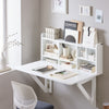 SoBuy Τοίχο τραπέζι πτυσσόμενο τραπέζι λευκή κουζίνα τραπέζι fwt07 -i -w