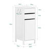 SoBuy Υποστήριξη εκτυπωτή 70x40x54 cm ask02-w (αντίγραφο)