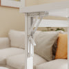 SoBuy FWT115-W Isola da cucina bianca con piano ribaltabile (immagine 9/12)