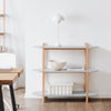 SoBuy Ράφι μπαμπού για φυτά μπαμπού 31x27x130 cm st13 -own (αντίγραφο)