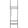 SoBuy Modular ντουλάπα Cabinet Ρυθμιζόμενη ντουλάπα Black KLS07-SCH