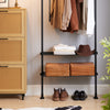 SoBuy Modular ντουλάπα Cabinet Ρυθμιζόμενη ντουλάπα Black KLS07-SCH