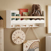 SoBuy Ντουλάπα τοίχου για παιδιά με παιδικό ράφι 73x30x15cm kmb78-w