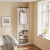 SoBuy KSB02-W Cabina Armadio Aperta Salvaspazio (immagine 11/12)